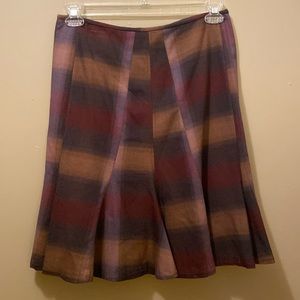 Women’s Nine West A-Line Flared Skirt Multicolored, Size 8